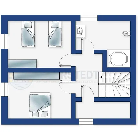 Haushaelfte-2a-id-225 Holiday home Sankt Peter-Ording